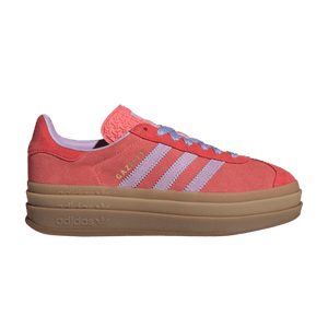 adidas Wmns Gazelle Bold 'Semi Flash Red Powder Plum Semi Lucid Red'