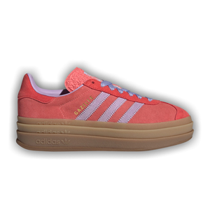 adidas Wmns Gazelle Bold 'Semi Flash Red Powder Plum Semi Lucid Red'