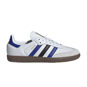 Adidas Samba OG J 'White Active Blue Black'