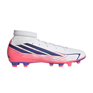 adidas F50 Hyperfast Club Mid FG/MG 'Cloud White Solar Turbo'