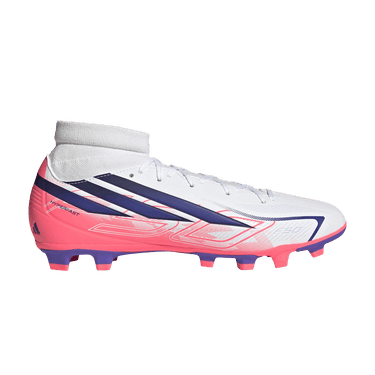 adidas F50 Hyperfast Club Mid FG/MG 'Cloud White Solar Turbo'