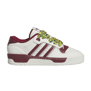 Trae Young x adidas Rivalry Low 'White Maroon'