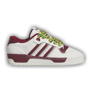 Trae Young x adidas Rivalry Low 'White Maroon'