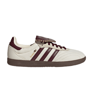 adidas Wmns Samba Long Tongue 'Cream White Maroon Gold Metallic'
