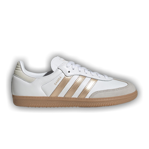 adidas Wmns Samba OG 'White Wonder Gold Grey'