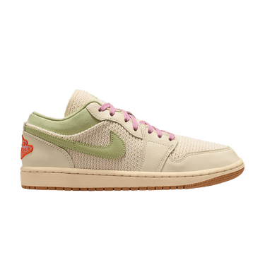 Wmns Air Jordan 1 Low SE 'Sail Olive Aura Pearl White'