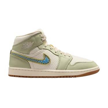 Wmns Air Jordan 1 Mid SE 'Olive Aura'