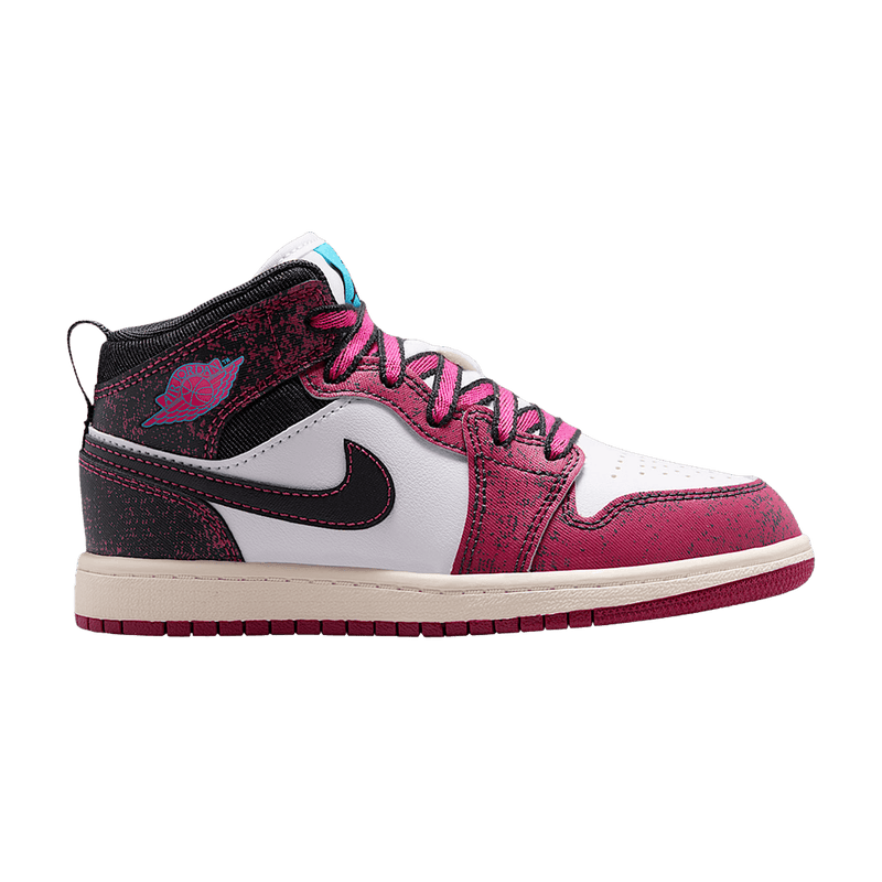 Air Jordan 1 Mid SE PS 'Sweet Beet Off Noir' II0591 600