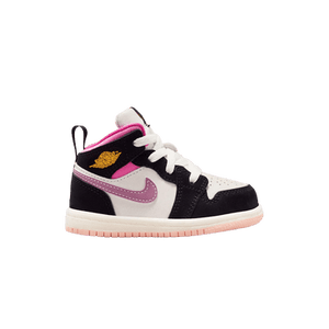 Air Jordan 1 Mid TD 'Black University Gold Pinksicle'
