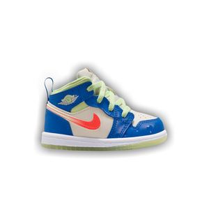 Air Jordan 1 Mid TD 'Game Royal Pale Ivory'