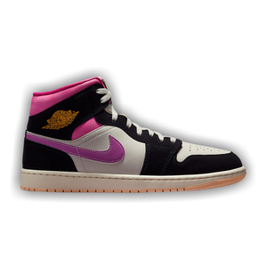 Air Jordan 1 Mid SE 'Black Sail Pinksickle'