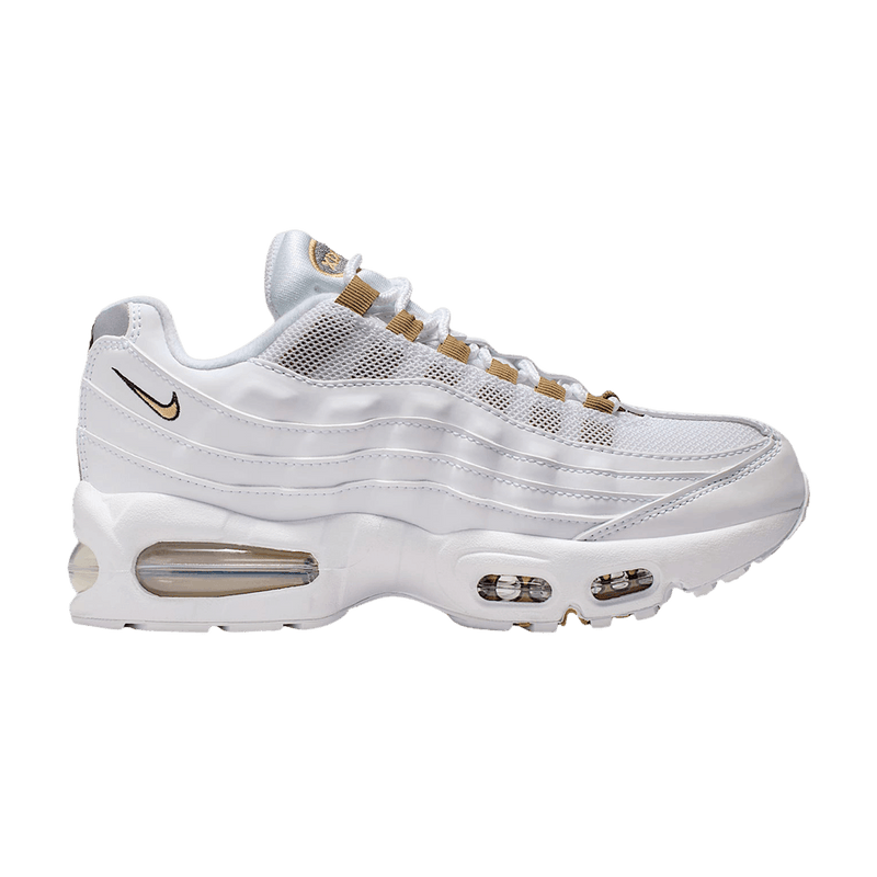 Nike Air Max 95 Big Bubble GS 'White Black Pearl Grey Metallic Gold' II4130 102