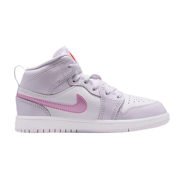Air Jordan 1 Mid SE PS 'Barely Grape White'