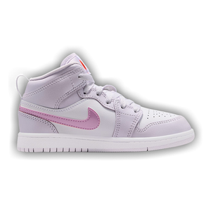 Air Jordan 1 Mid SE PS 'Barely Grape White'