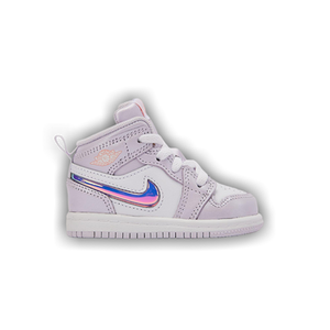 Air Jordan 1 Mid SE TD 'Barely Grape Atomic Pink'