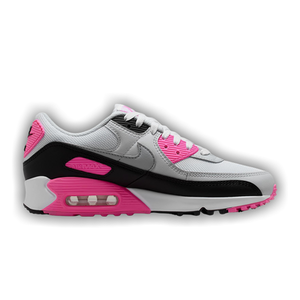 Nike Wmns Air Max 90 'White Pink Glow Black'