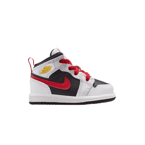 Air Jordan 1 Mid TD 'Black White Speed Red'