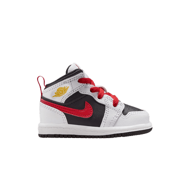 Air Jordan 1 Mid TD 'Black White Speed Red'