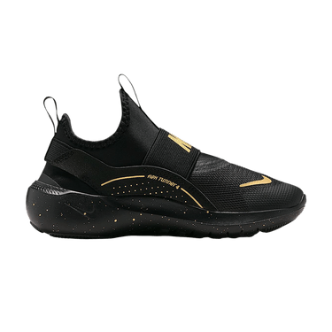 Nike Flex Runner 4 PS 'Black Metallic Gold'