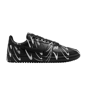 BLACK Comme des Garçons x Nike Wmns Field General 82 'Black White All-Over Print'