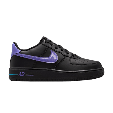 Nike Air Force 1 Low GS 'Black Multi-Color'