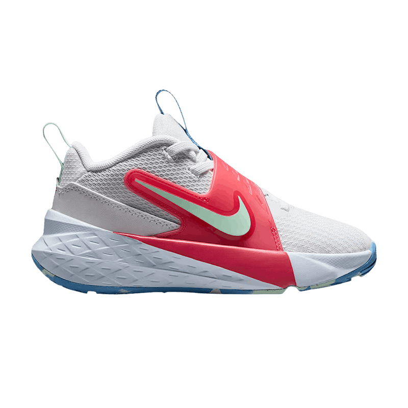 Nike Team Hustle D12 PS 'Off-White Aurora Blue Tropical Pink Arctic Green' IM7807 100