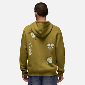 Air Jordan Brooklyn Fleece Pullover Hoodie 'Pacific Moss'