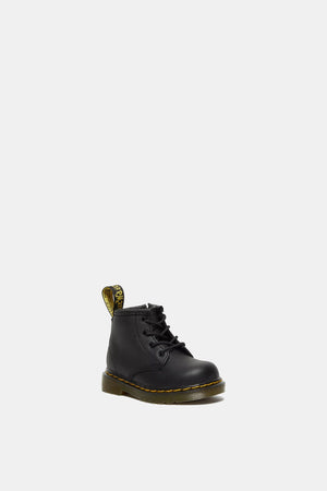 Dr. Martens 1460 Softy T Leather Lace Up Boot Toddler 'Black'