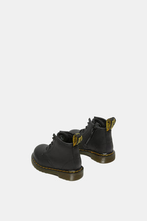 Dr. Martens 1460 Softy T Leather Lace Up Boot Toddler 'Black'