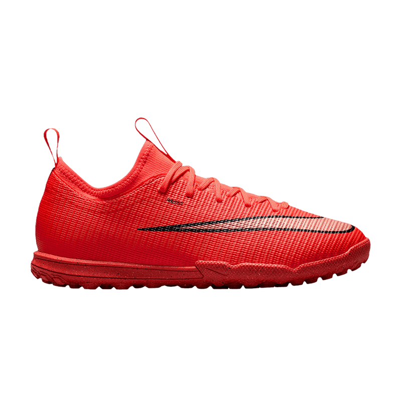 Nike Jr. Mercurial Vapor 17 Academy Turf Low GS 'Bright Crimson Blur' IO0142 600