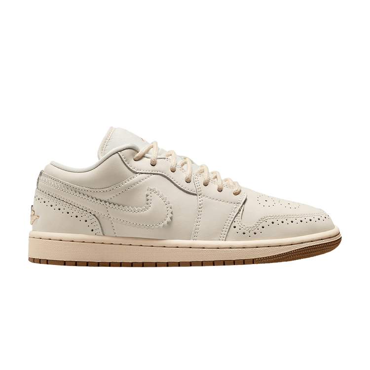 Air Jordan Wmns 1 Low SE 'Chalk Metallic Gold' IO0759 100
