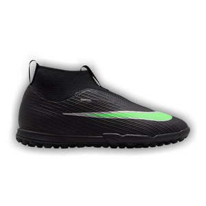 Nike Jr. Mercurial Superfly 11 Academy TF High GS 'Black Illusion Green'