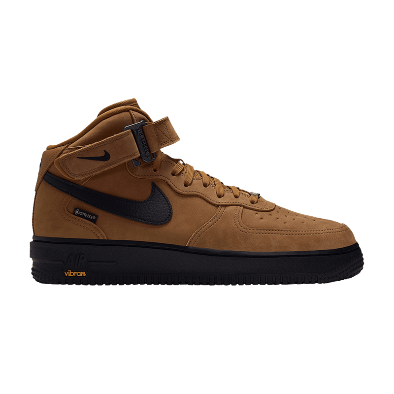 Nike Air Force 1 Mid '07 GORE-TEX Vibram 'Wheat Total Orange Black' IO1875 700