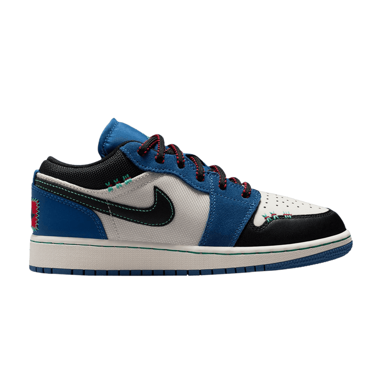 Air Jordan Jordan 1 Low Alt SE 'True Blue University Red Kinetic Green' IO2062 400