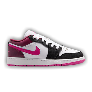 Air Jordan 1 Low SE GS 'Off Noir White Desert Pink'