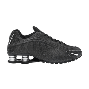 Nike Shox R4 'Black Distressed Leather'