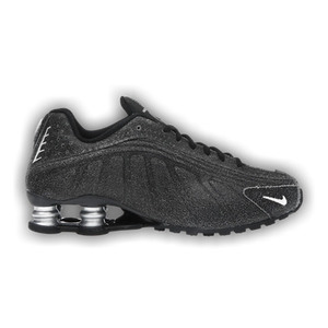 Nike Shox R4 'Black Distressed Leather'