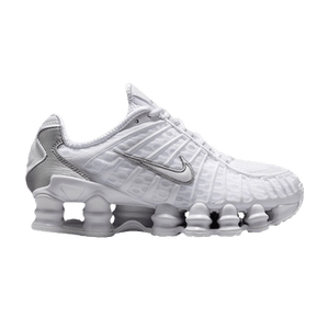 Nike Shox TL GS 'White Metallic Silver Max Orange'