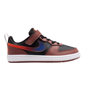 Nike Court Borough Low Recraft PS 'Black/Red Sepia/Team Orange/Deep Night'