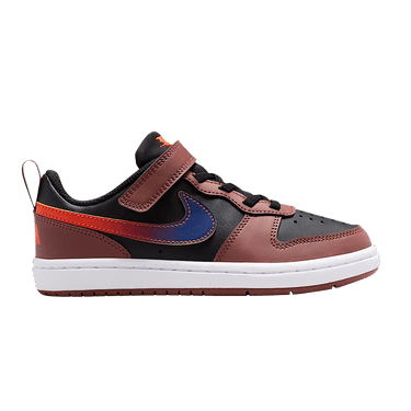 Nike Court Borough Low Recraft PS 'Black/Red Sepia/Team Orange/Deep Night'