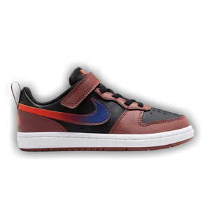 Nike Court Borough Low Recraft PS 'Black/Red Sepia/Team Orange/Deep Night'