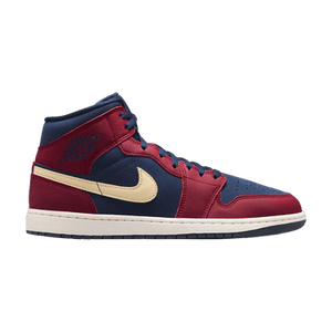 Air Jordan 1 Mid SE 'Team Red Obsidian'
