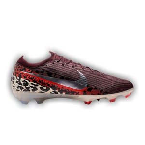 Nike United Mercurial Vapor 16 Elite FG Low 'Burgundy Crush University Red Fossil Metallic Silver'
