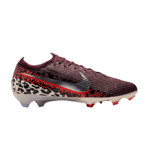 Nike United Mercurial Vapor 16 Elite FG Low 'Burgundy Crush University Red Fossil Metallic Silver'