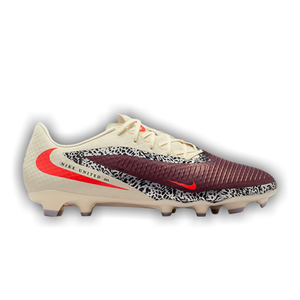 Nike United Phantom 6 Low Academy MG 'Burgundy Crush Fossil'