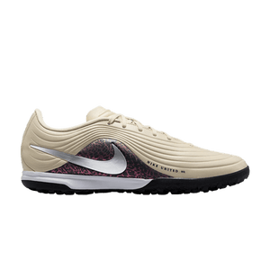 Nike United Tiempo Maestro Academy TF Low 'Fossil Burgundy Crush Metallic Silver'