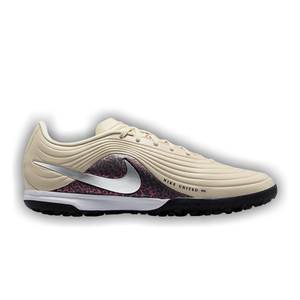 Nike United Tiempo Maestro Academy TF Low 'Fossil Burgundy Crush Metallic Silver'