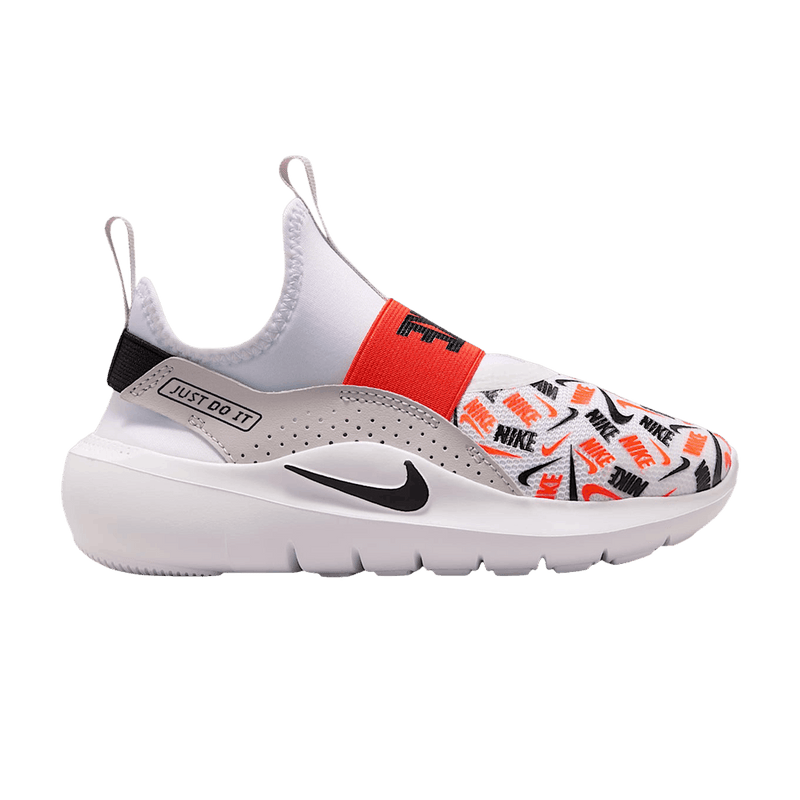 Nike Flex Runner PS 'White Safety Orange Vast Grey Black' IO9507 100