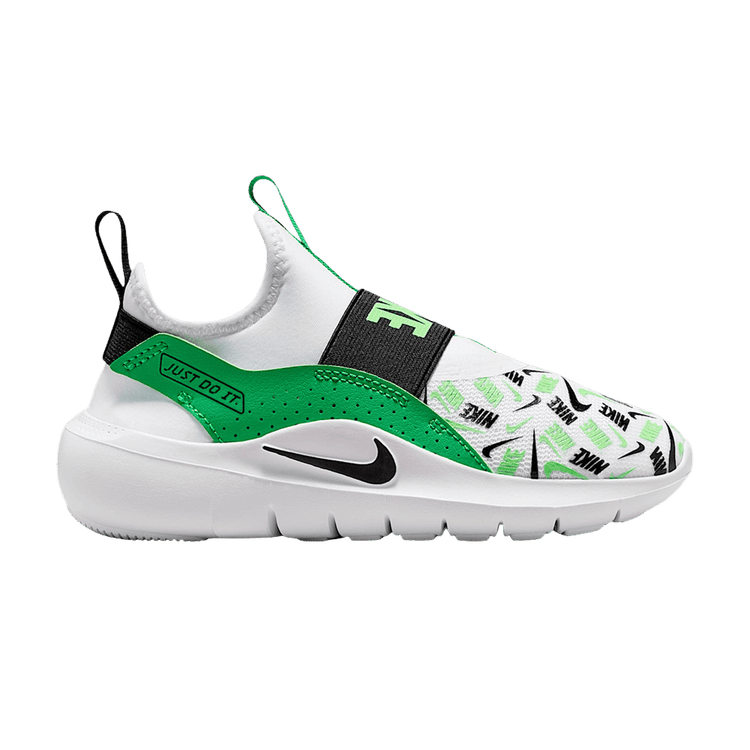 Nike Flex Runner PS 'White Green Spark' IO9507 101