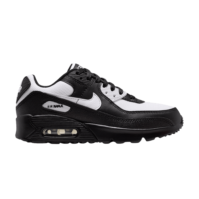 Nike Air Max 90 GS 'Black White' IQ0098 007